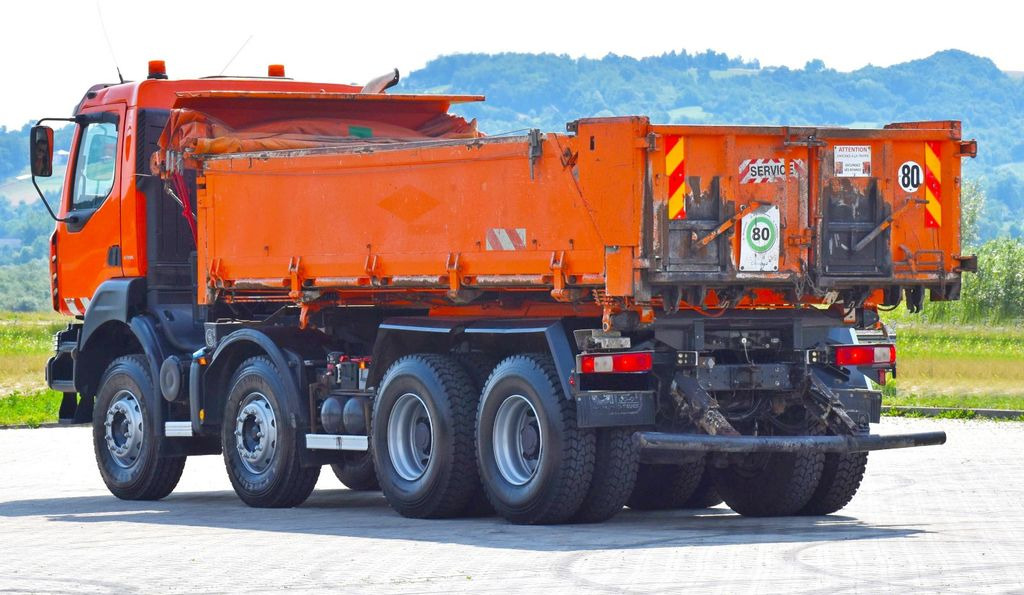 Tipper Renault Kerax 370 DXI * Kipper 5,80 m * Bordmatic * 8x4!: picture 8