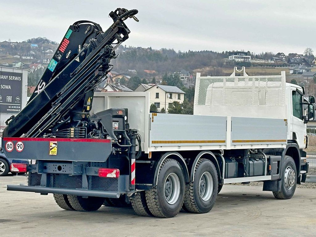 Scania P 360 * HIAB 166D S-4 HIDUO/FUNK * 6x4 - Crane truck, Dropside/ Flatbed truck: picture 5 Scania P 360 * HIAB 166D S-4 HIDUO/FUNK * 6x4 - Crane truck, Dropside/ Flatbed truck: picture 5