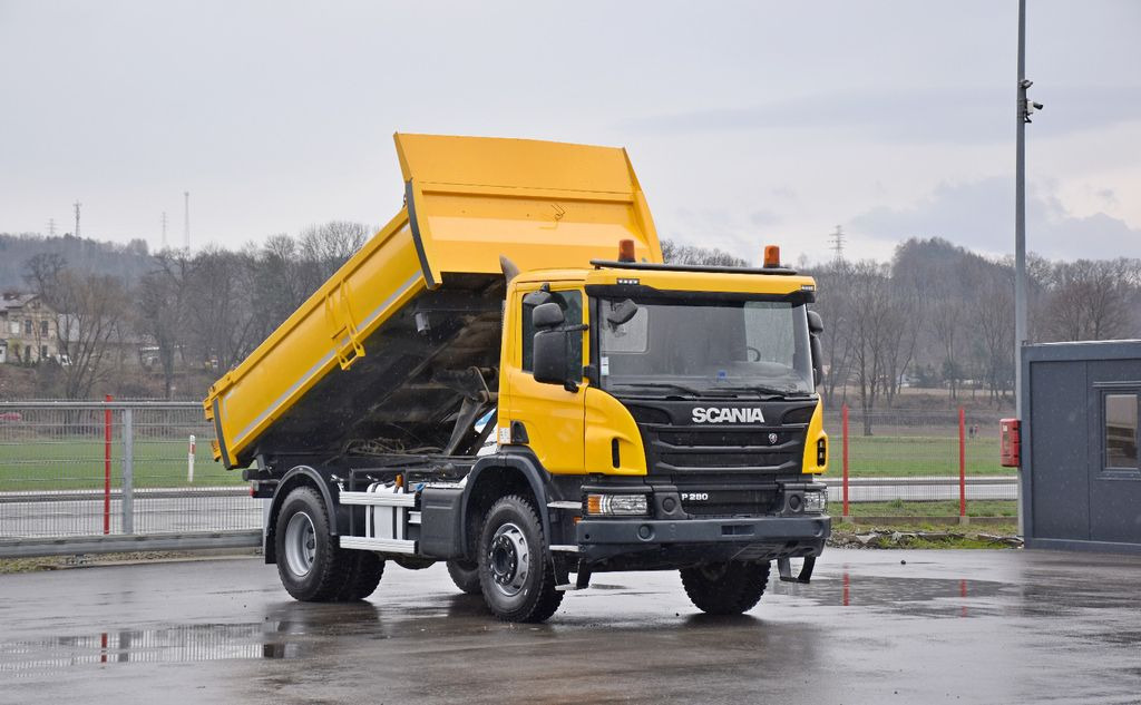 Scania P 410 Kipper 4,20m + BORDMATIC / TOPZUSTAND - Tipper: picture 1 Scania P 410 Kipper 4,20m + BORDMATIC / TOPZUSTAND - Tipper: picture 1