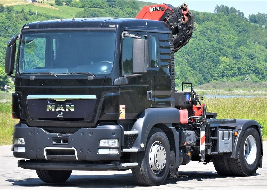 MAN TGS 18.400 Sattelzugmaschine + KRAN/FUNK MAN TGS 18.400 Sattelzugmaschine + KRAN/FUNK - Tractor unit: picture 3 MAN TGS 18.400 Sattelzugmaschine + KRAN/FUNK MAN TGS 18.400 Sattelzugmaschine + KRAN/FUNK - Tractor unit: picture 3