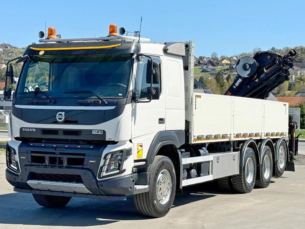 Volvo FMX 460 HIAB X - HIPRO 302 EP - 5 + FUNK/ 8x4 - Crane truck: picture 3 Volvo FMX 460 HIAB X - HIPRO 302 EP - 5 + FUNK/ 8x4 - Crane truck: picture 3