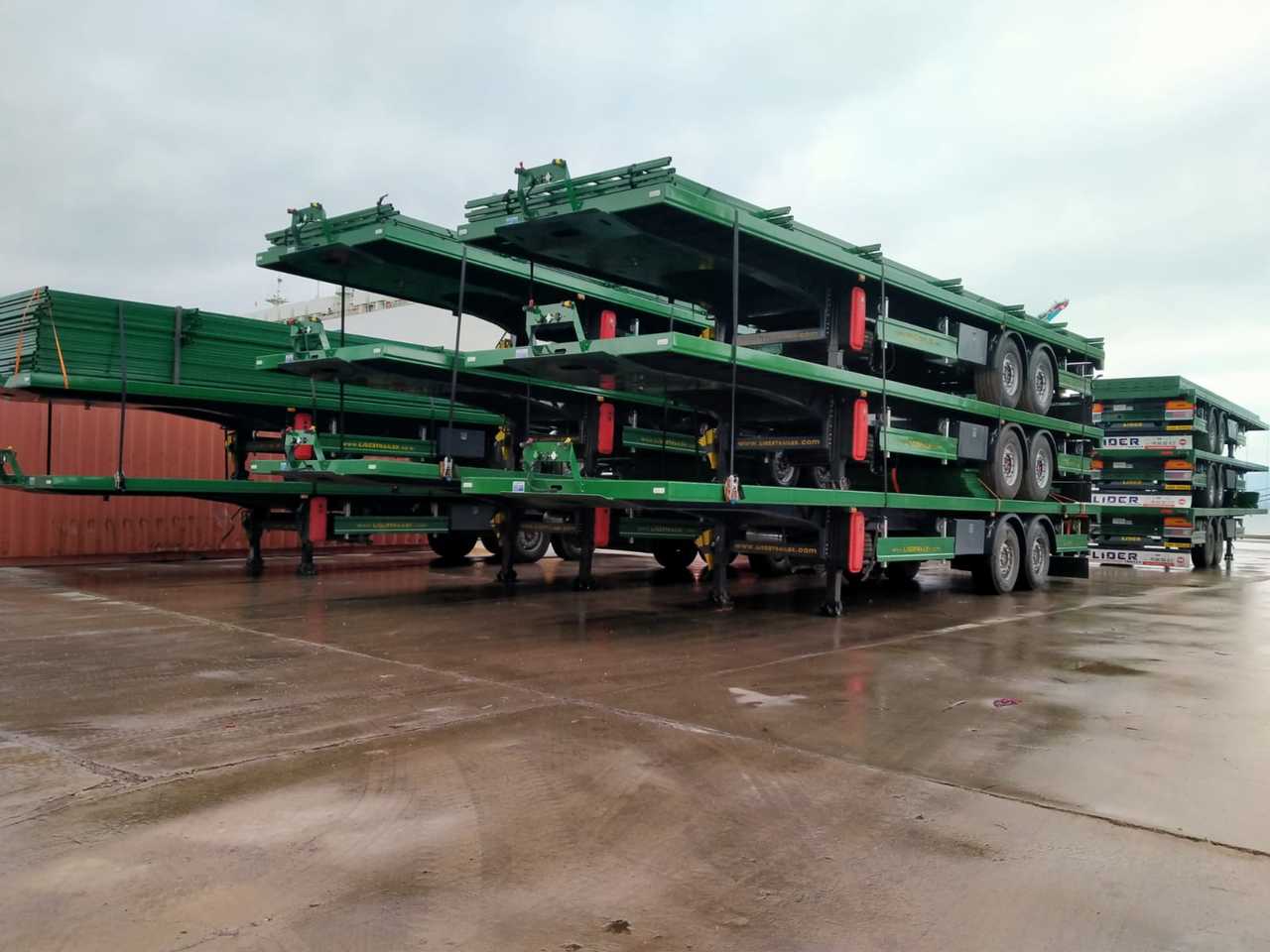 New Container transporter/ Swap body semi-trailer LIDER 2024 MODEL NEW DIRECTLY FROM MANUFACTURER FACTORY AVAILABLE READY: picture 16