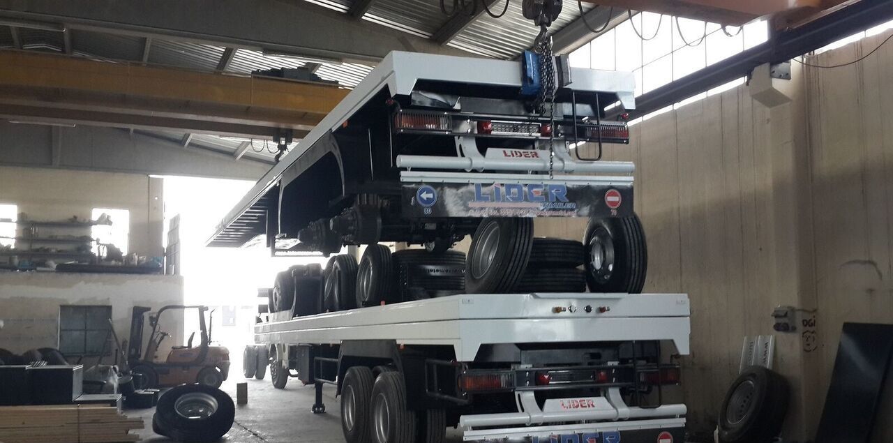 New Container transporter/ Swap body semi-trailer LIDER 2024 MODEL NEW DIRECTLY FROM MANUFACTURER FACTORY AVAILABLE READY: picture 9