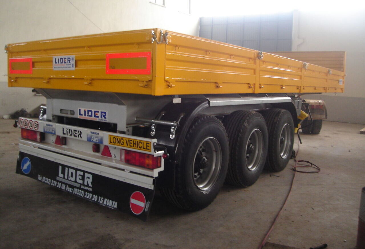 LIDER 2024 YEAR NEW TRAILER FOR SALE (MANUFACTURER COMPANY) - Dropside/ Flatbed trailer: picture 5 LIDER 2024 YEAR NEW TRAILER FOR SALE (MANUFACTURER COMPANY) - Dropside/ Flatbed trailer: picture 5