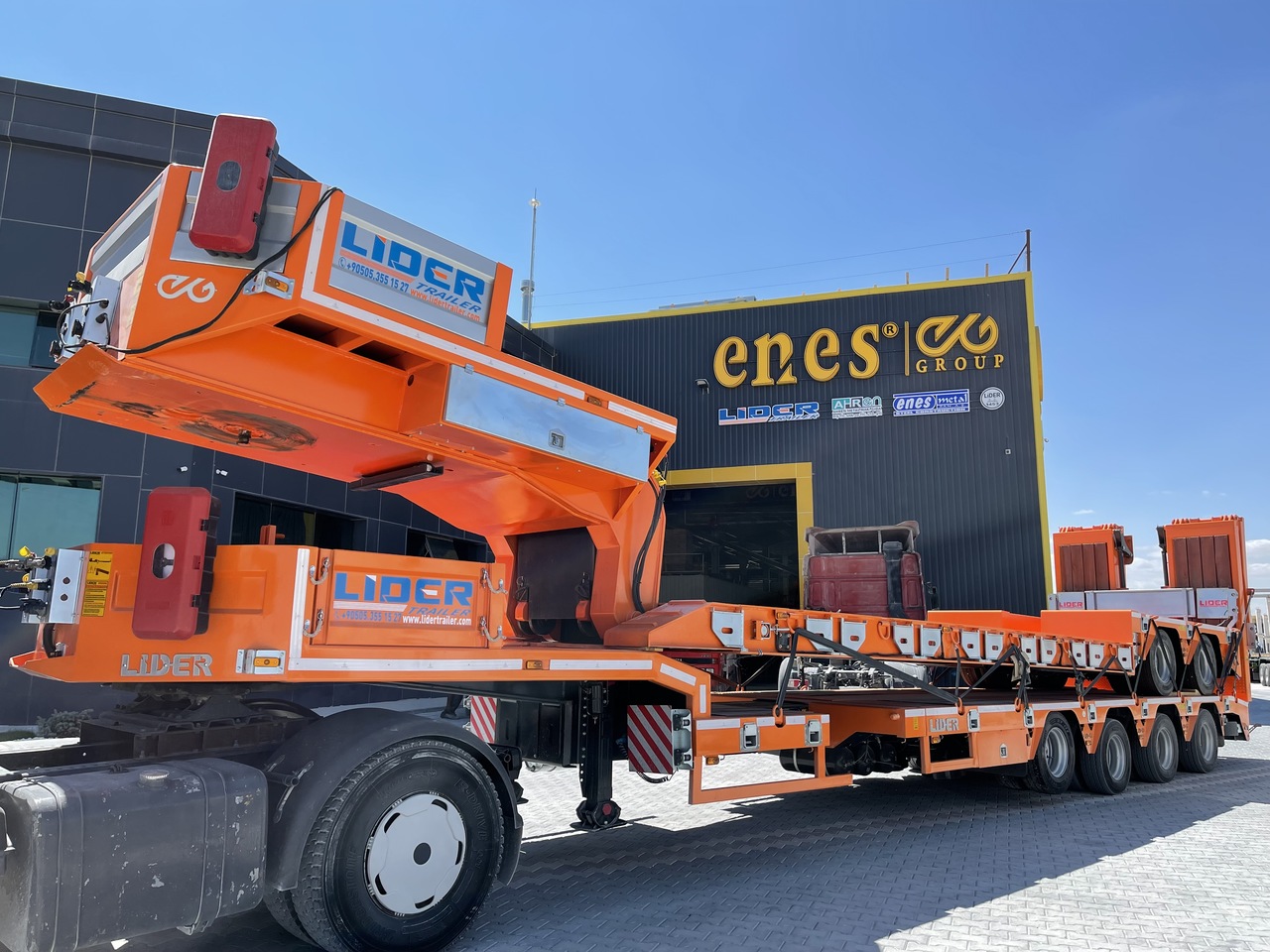 LIDER 2025 MODEL NEW LOWBOY TRAILER FROM MANUFACTURER - Low loader semi-trailer: picture 2 LIDER 2025 MODEL NEW LOWBOY TRAILER FROM MANUFACTURER - Low loader semi-trailer: picture 2