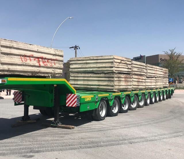 LIDER 2025 Model 200 TONS CAPACITY New Productions Directly From Manufacture - Low loader semi-trailer: picture 1 LIDER 2025 Model 200 TONS CAPACITY New Productions Directly From Manufacture - Low loader semi-trailer: picture 1
