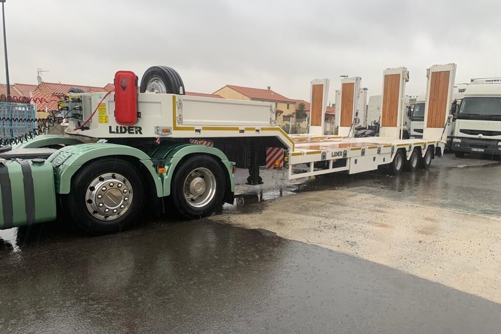 New Low loader semi-trailer LIDER 2025 YEAR NEW LOWBED TRAILER FOR SALE (MANUFACTURER COMPANY): picture 8