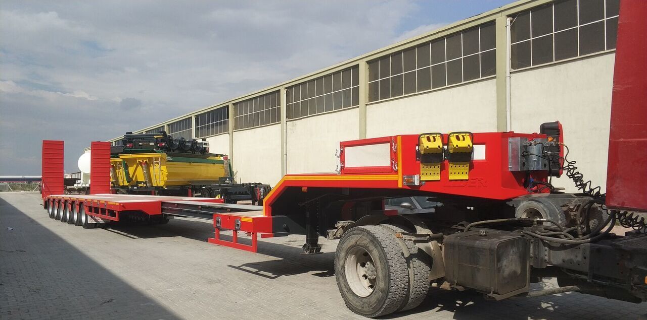 New Low loader semi-trailer LIDER 2025 model 150 Tons capacity Lowbed semi trailer: picture 6