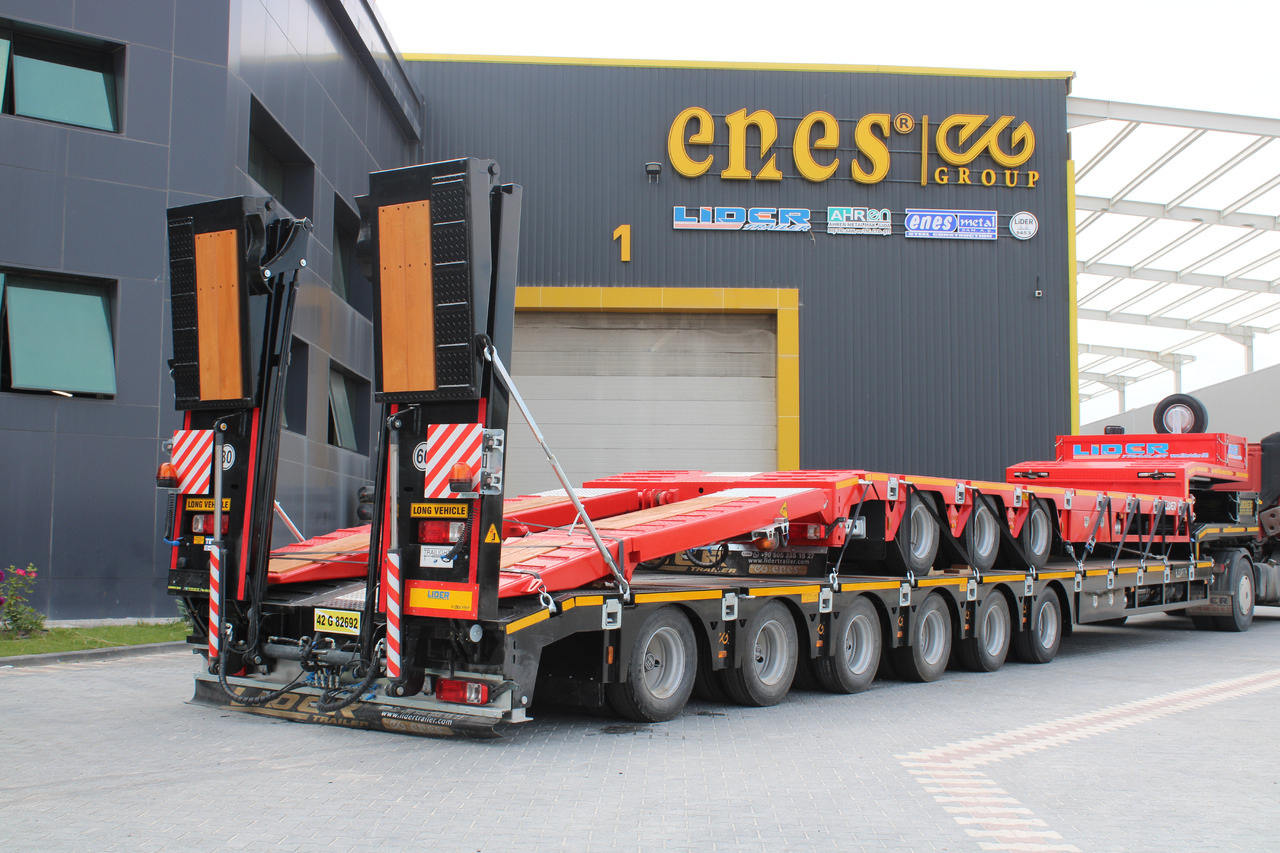 LIDER 2025 model 150 Tons capacity Lowbed semi trailer - Low loader semi-trailer: picture 1 LIDER 2025 model 150 Tons capacity Lowbed semi trailer - Low loader semi-trailer: picture 1