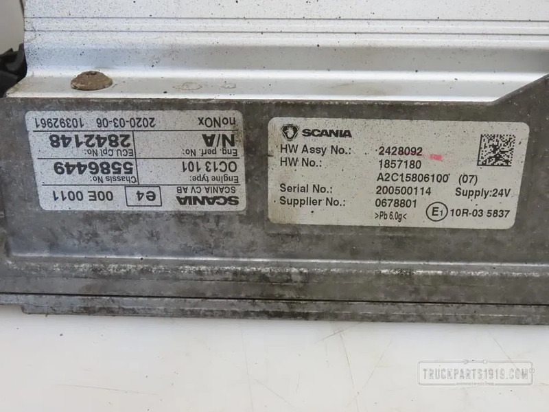 Scania 2842148 | Motor ECU OC13-101 - ECU for Truck: picture 2 Scania 2842148 | Motor ECU OC13-101 - ECU for Truck: picture 2