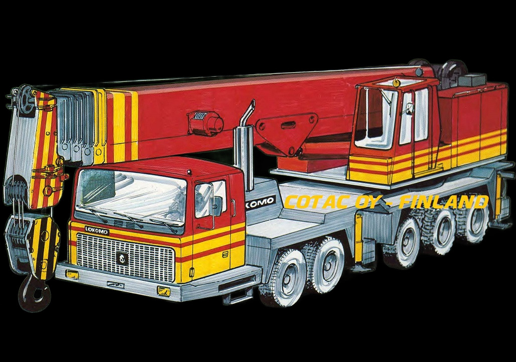 Lokomo A 370 N - Mobile crane: picture 1 Lokomo A 370 N - Mobile crane: picture 1