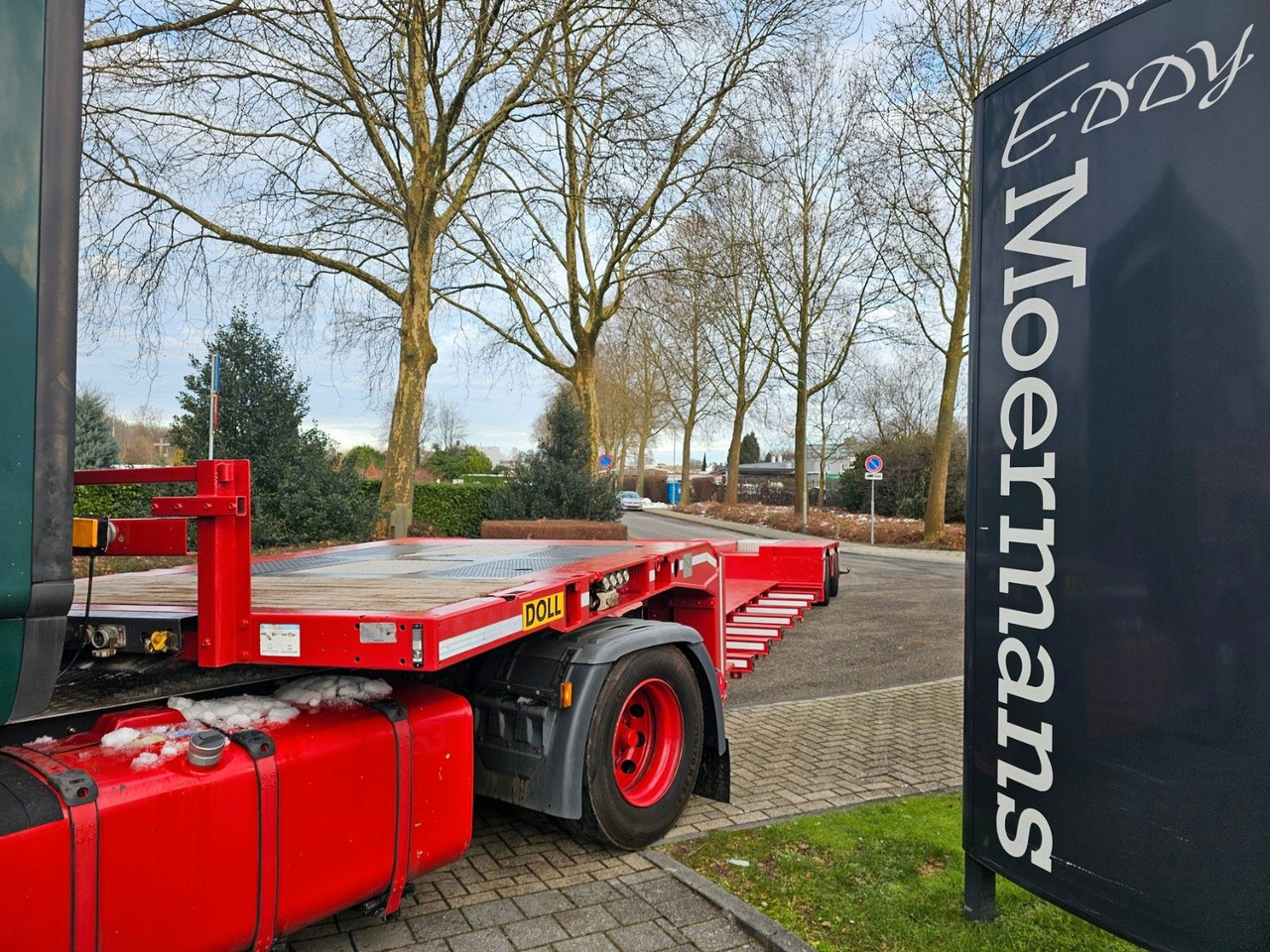 Doll T2H S3 Baggerbett Tieflader - Low loader semi-trailer: picture 1 Doll T2H S3 Baggerbett Tieflader - Low loader semi-trailer: picture 1