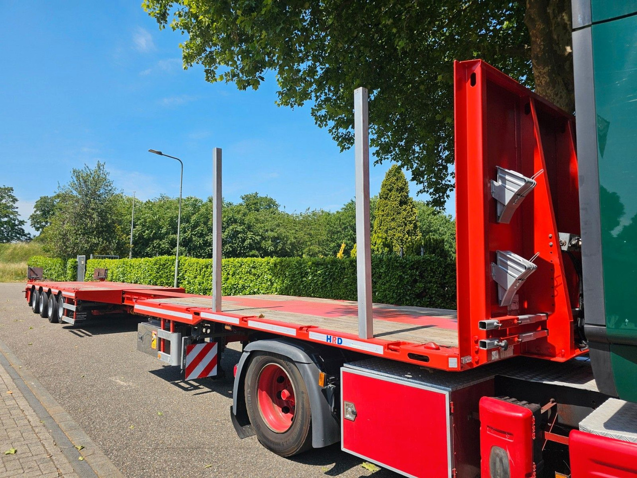 HRD SPTM4N Mega Teleskopisch - Dropside/ Flatbed semi-trailer: picture 2 HRD SPTM4N Mega Teleskopisch - Dropside/ Flatbed semi-trailer: picture 2