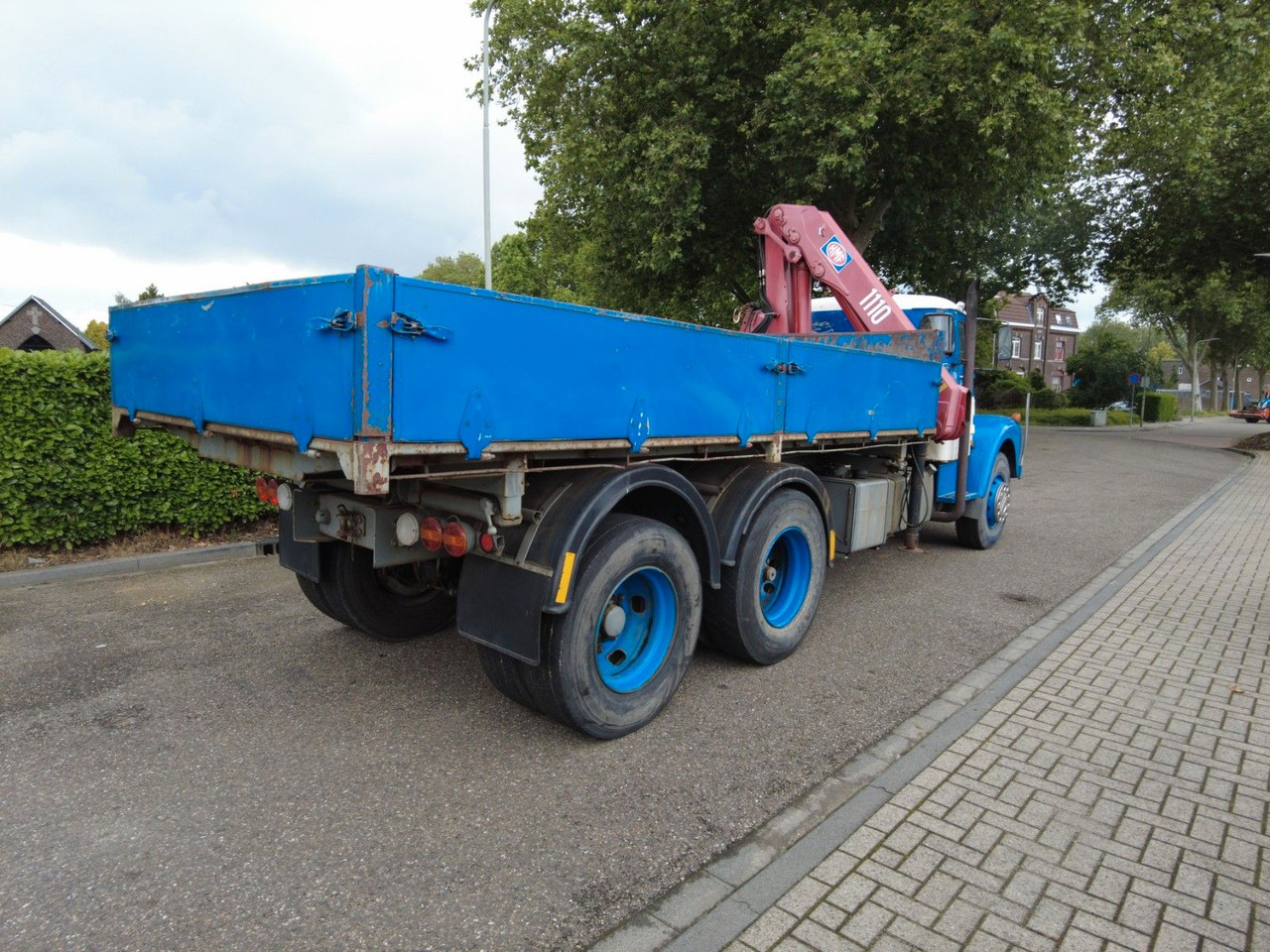 Scania 86 6x2 - Crane truck: picture 2 Scania 86 6x2 - Crane truck: picture 2