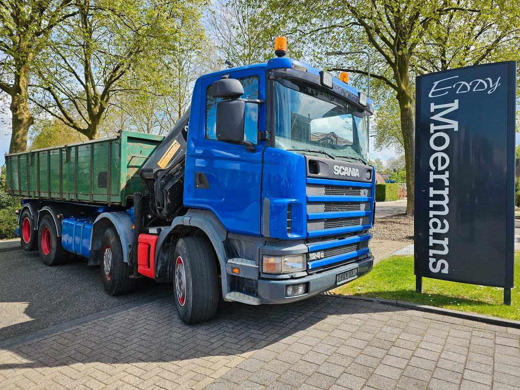 Scania R 124G 420 8x2 Kran (2006)-Container- Kipper - Crane truck, Tipper: picture 1 Scania R 124G 420 8x2 Kran (2006)-Container- Kipper - Crane truck, Tipper: picture 1