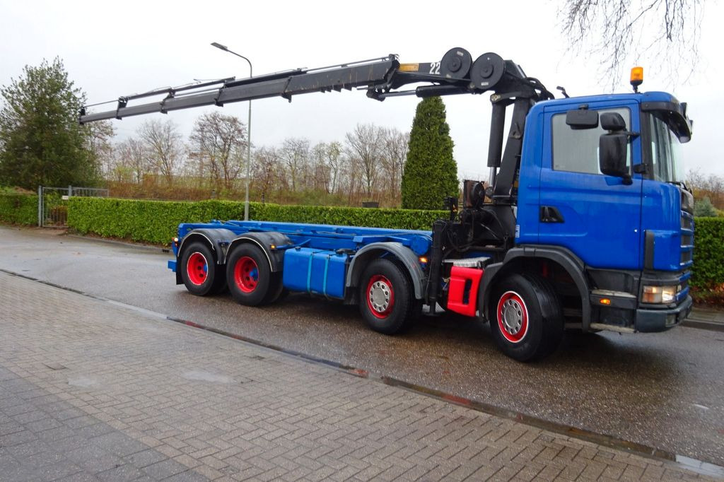 Scania R 124G 420 8x2 Kran (2006)-Container- Kipper - Crane truck, Tipper: picture 2 Scania R 124G 420 8x2 Kran (2006)-Container- Kipper - Crane truck, Tipper: picture 2