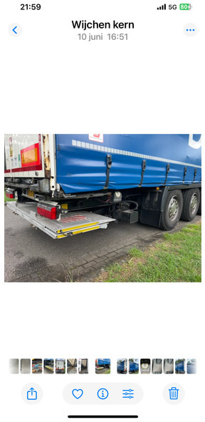 Kässbohrer Trailer heeft nu laadklep 2000 KG - Curtainsider semi-trailer: picture 3 Kässbohrer Trailer heeft nu laadklep 2000 KG - Curtainsider semi-trailer: picture 3