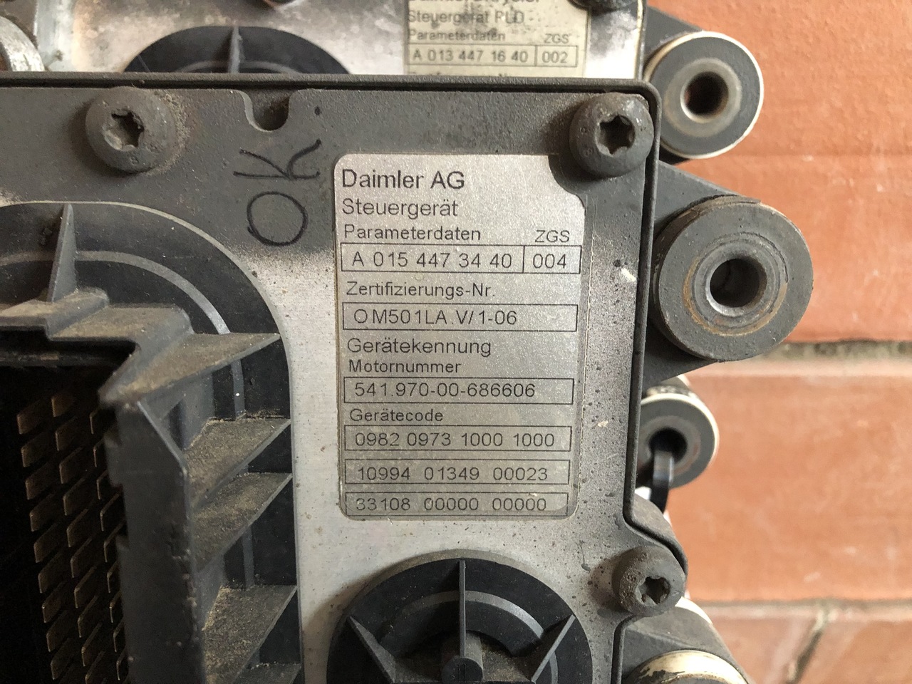 CONTROL UNIT ACTROS-ATEGO OM 501LA-OM904LA-OM906LA - ECU for Truck: picture 4 CONTROL UNIT ACTROS-ATEGO OM 501LA-OM904LA-OM906LA - ECU for Truck: picture 4