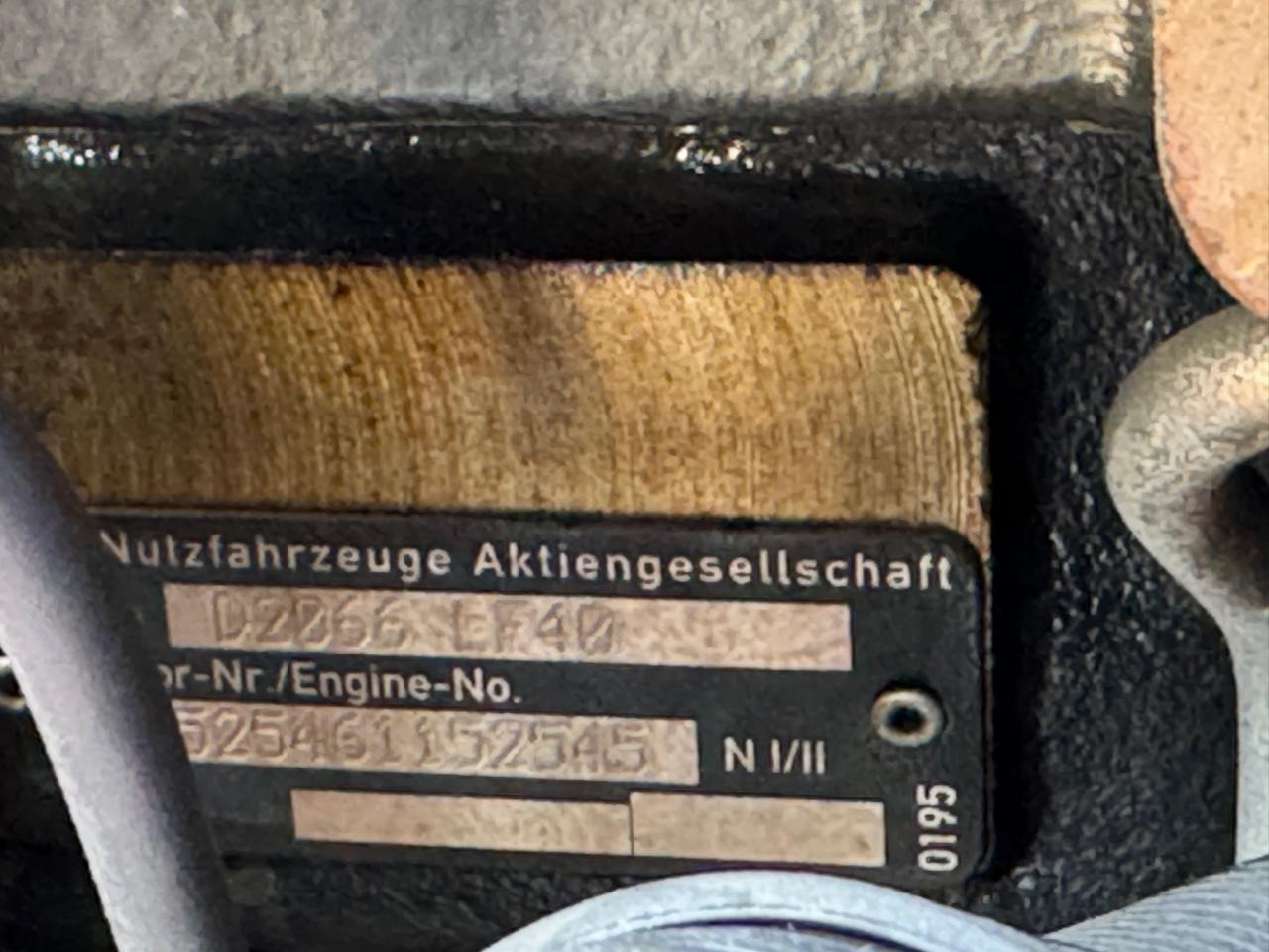 ENGINE MAN TGX D2066 LF40 440PS EURO 5 - Engine for Truck: picture 3 ENGINE MAN TGX D2066 LF40 440PS EURO 5 - Engine for Truck: picture 3