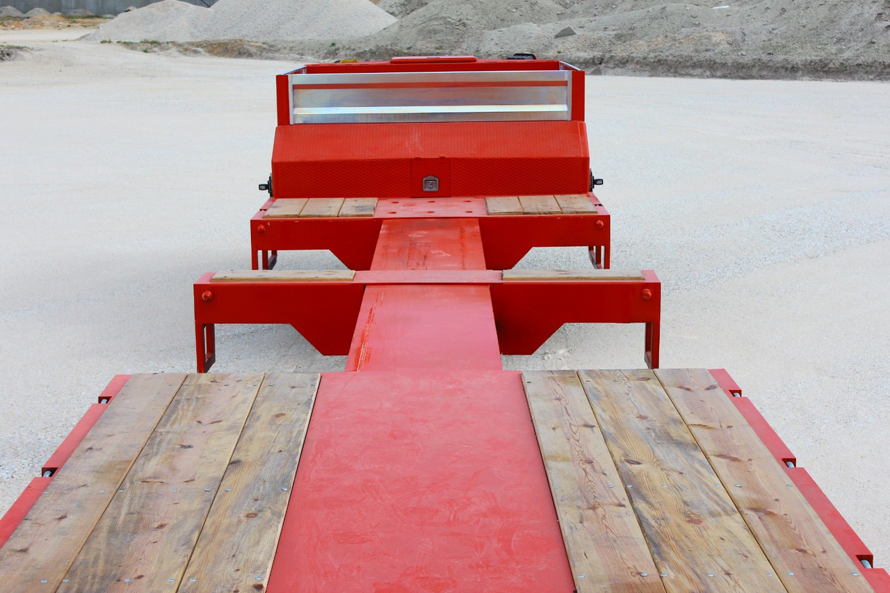 EMIRSAN 3 AXLE EXTENDABLE PLATFORM LOWBED - Low loader semi-trailer: picture 5 EMIRSAN 3 AXLE EXTENDABLE PLATFORM LOWBED - Low loader semi-trailer: picture 5