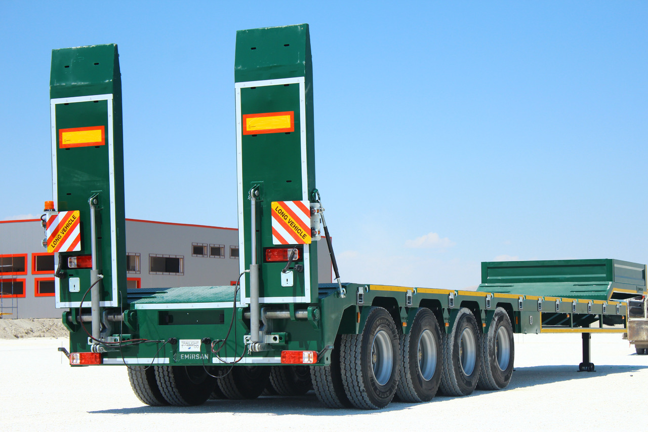 EMIRSAN 72 TONS CAPACITY 4 AXLE LOWBED - Low loader semi-trailer: picture 2 EMIRSAN 72 TONS CAPACITY 4 AXLE LOWBED - Low loader semi-trailer: picture 2