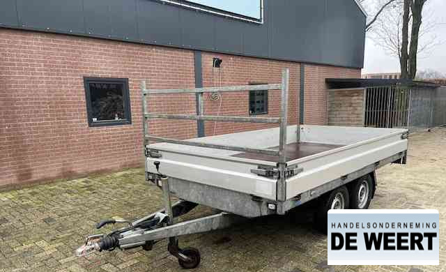 Hapert hapert, tandemas aanhanger , dubbel aanhanger - Dropside/ Flatbed trailer: picture 3 Hapert hapert, tandemas aanhanger , dubbel aanhanger - Dropside/ Flatbed trailer: picture 3