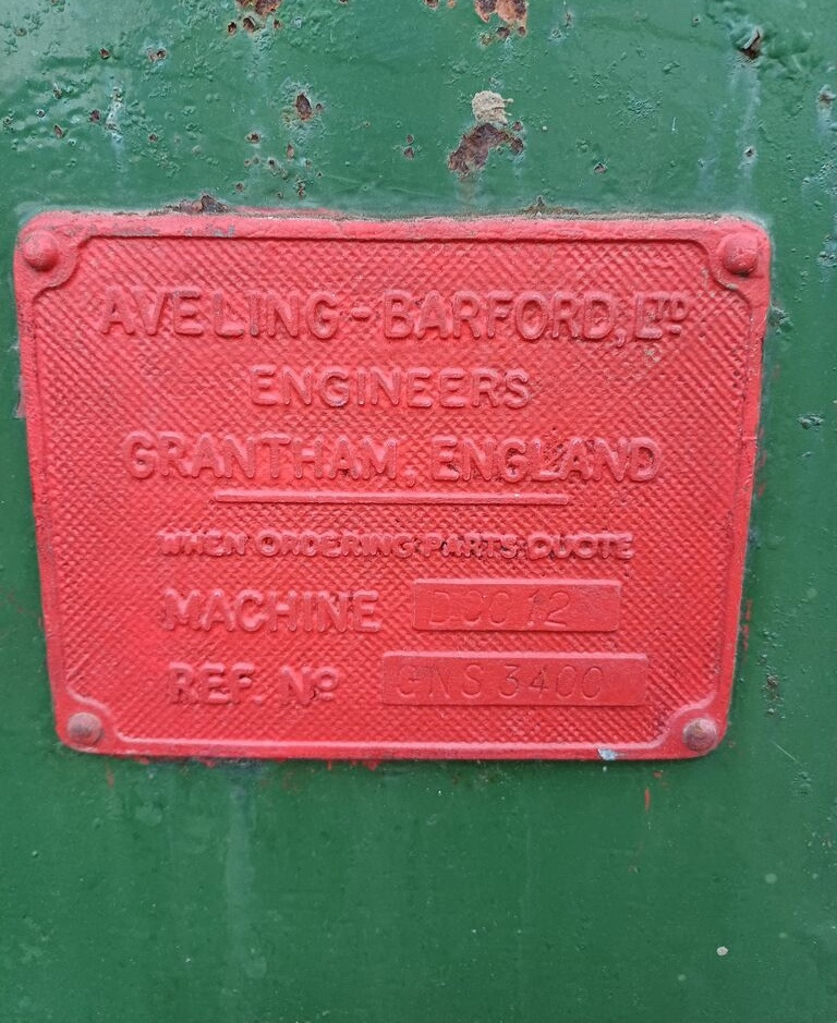 Road roller Barford Aveling DC012: picture 11