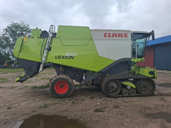 Combine harvester CLAAS LEXION 670: picture 6
