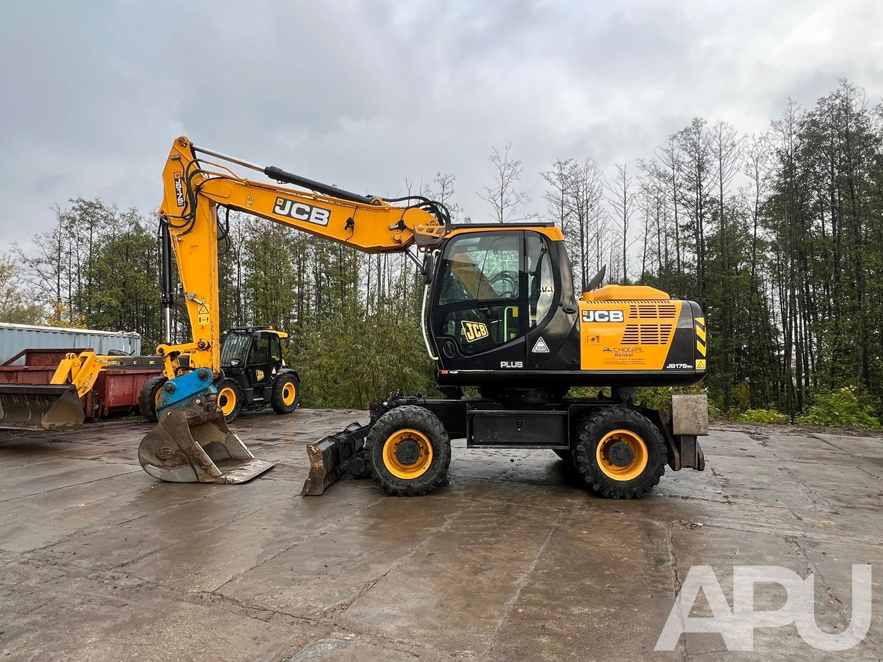 Wheel excavator koparka kołowa JCB JS175WT T4F: picture 7 Wheel excavator koparka kołowa JCB JS175WT T4F: picture 7