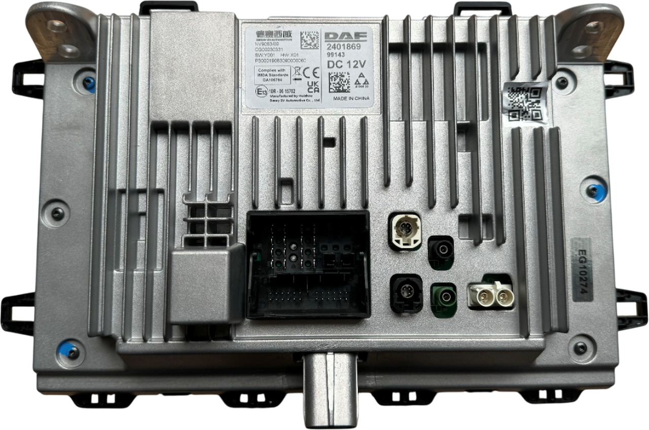 DAF XD XF XG INFOTAINMENT (IVI) MET DISPLAY 2401869 - ECU for Truck: picture 2 DAF XD XF XG INFOTAINMENT (IVI) MET DISPLAY 2401869 - ECU for Truck: picture 2