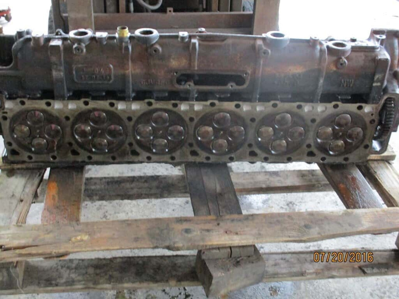 MAN D3876 CILINDERKOP 51031006492U - Cylinder head for Truck: picture 1 MAN D3876 CILINDERKOP 51031006492U - Cylinder head for Truck: picture 1