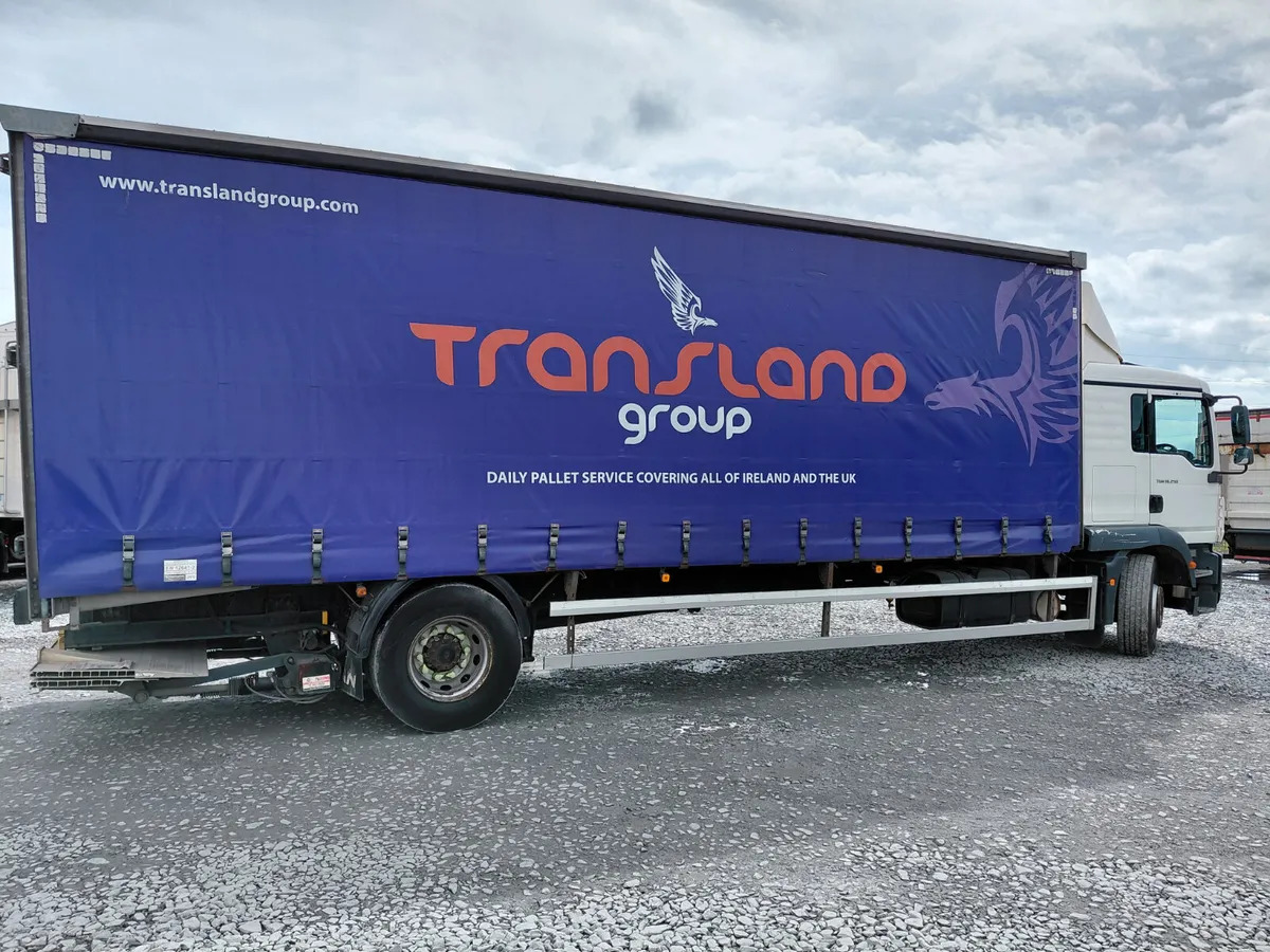 Curtainsider truck 2014 – Man TGM 18.250 2DR AUTO 4X2: picture 8