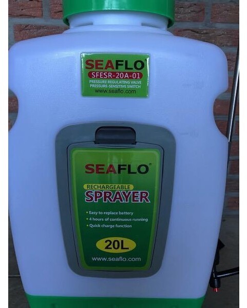 Seaflo Accu rug spuit, 20 liter - Tractor mounted sprayer: picture 2 Seaflo Accu rug spuit, 20 liter - Tractor mounted sprayer: picture 2