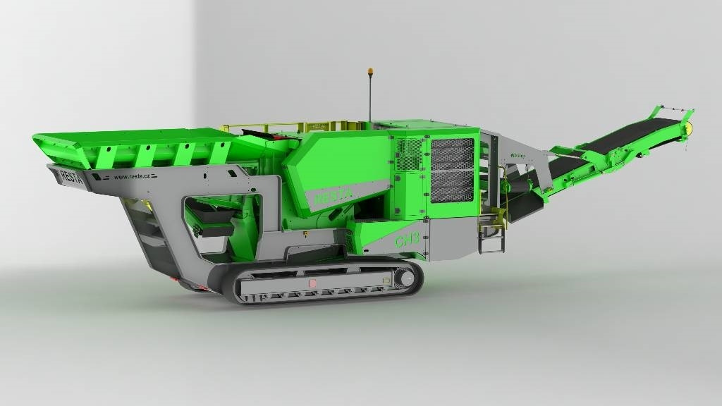 Resta CH3 1100x750 - Mobile crusher: picture 4 Resta CH3 1100x750 - Mobile crusher: picture 4