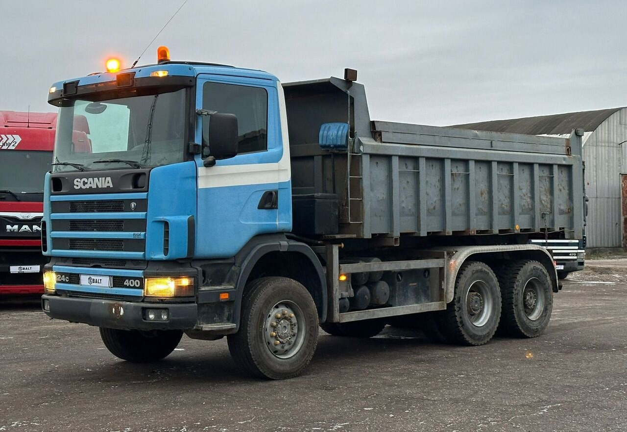 Scania 124C 6x6 steel - Tipper: picture 1 Scania 124C 6x6 steel - Tipper: picture 1