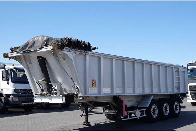 Benalu WYWROTKA / 25 m3 / ALUMINIOWA / OŚ PODNOSZONA / WAGA: 5 300 KG / - Tipper semi-trailer: picture 1 Benalu WYWROTKA / 25 m3 / ALUMINIOWA / OŚ PODNOSZONA / WAGA: 5 300 KG / - Tipper semi-trailer: picture 1