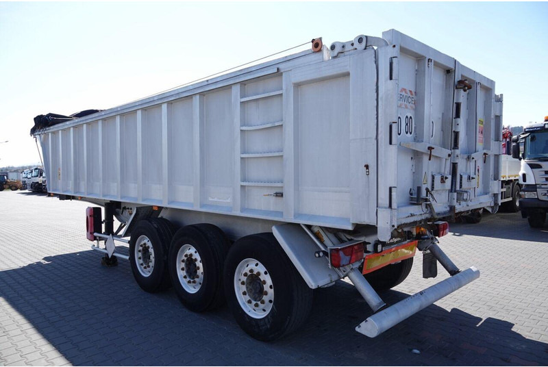 Benalu WYWROTKA / 25 m3 / ALUMINIOWA / OŚ PODNOSZONA / WAGA: 5 300 KG / - Tipper semi-trailer: picture 3 Benalu WYWROTKA / 25 m3 / ALUMINIOWA / OŚ PODNOSZONA / WAGA: 5 300 KG / - Tipper semi-trailer: picture 3