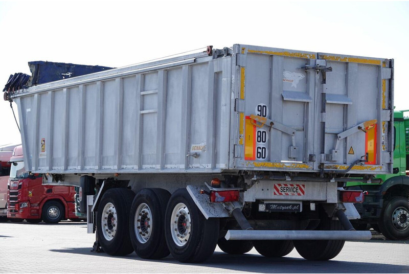 Benalu WYWROTKA / 28 m3 / ALUMINIOWA / OŚ PODNOSZONA / SAF / ALUFELGI / - Tipper semi-trailer: picture 5 Benalu WYWROTKA / 28 m3 / ALUMINIOWA / OŚ PODNOSZONA / SAF / ALUFELGI / - Tipper semi-trailer: picture 5