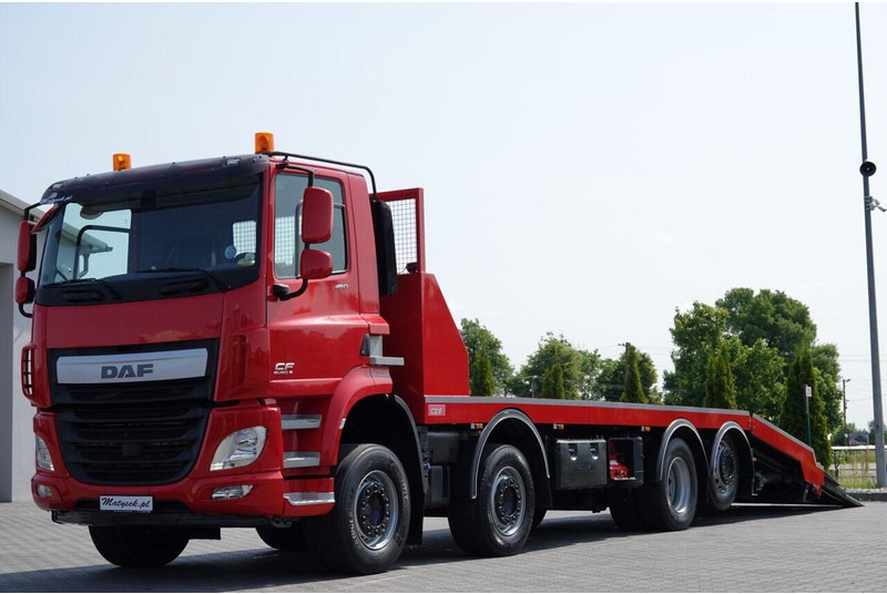 DAF CF 460 / 8x2/ LAWETA / PLATFORMA / NAJAZDY HYDRAULICZNE / WYCIĄ - Tow truck: picture 1 DAF CF 460 / 8x2/ LAWETA / PLATFORMA / NAJAZDY HYDRAULICZNE / WYCIĄ - Tow truck: picture 1