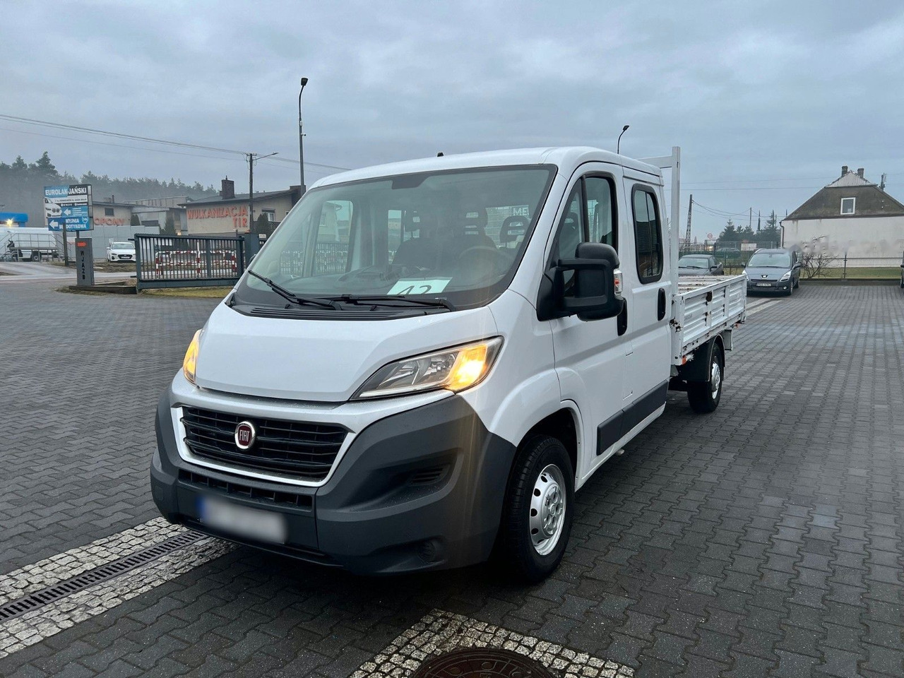 Flatbed van, Combi van FIAT Ducato: picture 1
