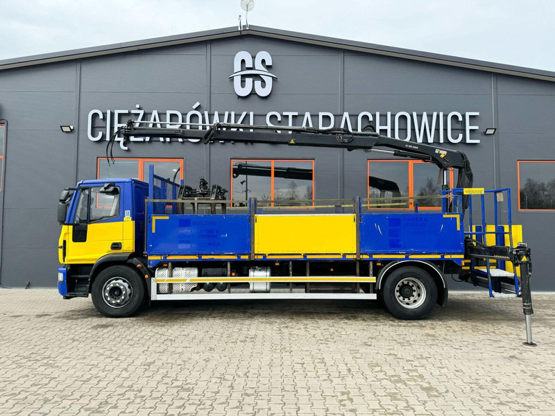 Iveco EuroCargo 180E25 - Dropside/ Flatbed truck, Crane truck: picture 4 Iveco EuroCargo 180E25 - Dropside/ Flatbed truck, Crane truck: picture 4