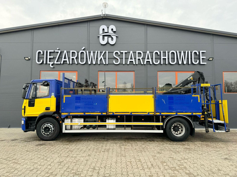 Iveco EuroCargo 180E25 - Dropside/ Flatbed truck, Crane truck: picture 3 Iveco EuroCargo 180E25 - Dropside/ Flatbed truck, Crane truck: picture 3