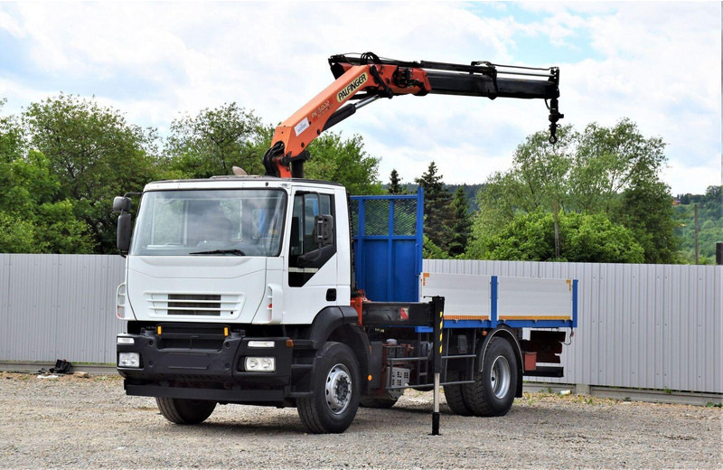 Iveco Eurocargo 180E28 - Dropside/ Flatbed truck, Crane truck: picture 2 Iveco Eurocargo 180E28 - Dropside/ Flatbed truck, Crane truck: picture 2
