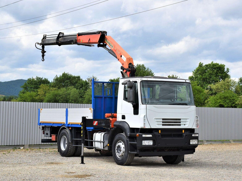 Iveco Eurocargo 180E28 - Dropside/ Flatbed truck, Crane truck: picture 1 Iveco Eurocargo 180E28 - Dropside/ Flatbed truck, Crane truck: picture 1