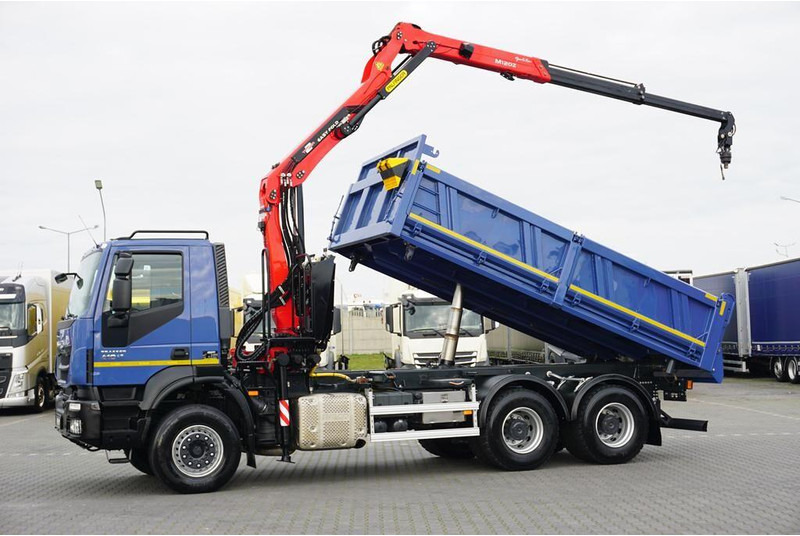 Iveco TRAKKER / 380T41 / E 6 / WYWROTKA + HDS / 6 X 4 / ROTATOR - Tipper, Crane truck: picture 3 Iveco TRAKKER / 380T41 / E 6 / WYWROTKA + HDS / 6 X 4 / ROTATOR - Tipper, Crane truck: picture 3