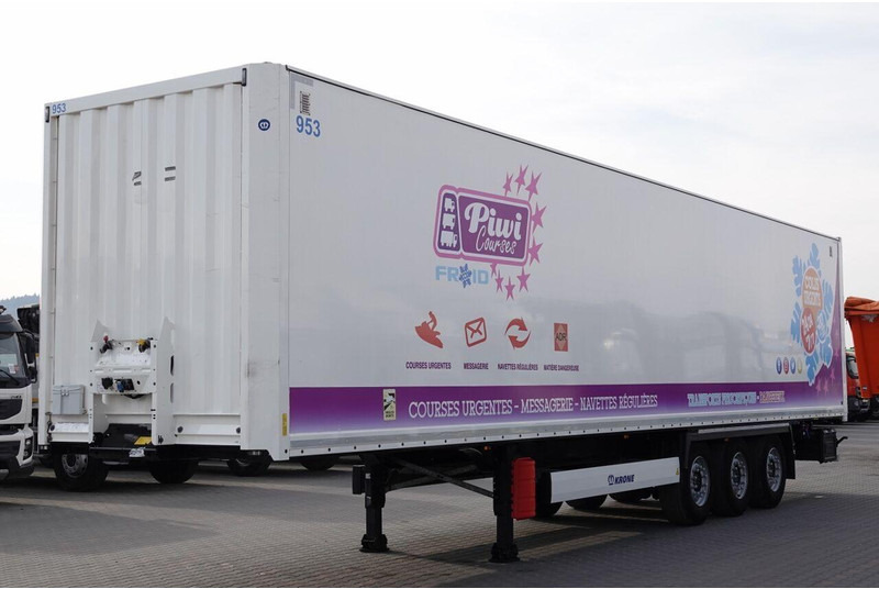 Krone KONTENER / KOFFER / 2021 ROK / OS PODNOSZONA - Closed box semi-trailer: picture 2 Krone KONTENER / KOFFER / 2021 ROK / OS PODNOSZONA - Closed box semi-trailer: picture 2