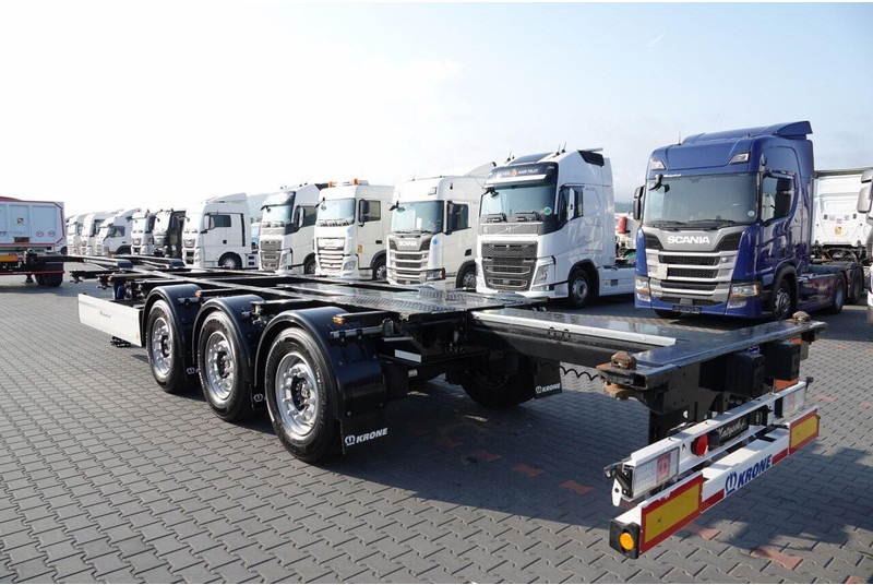 Krone NACZEPA PODKONTENEROWA / NOWA / 2023 ROK / ROZSUWANY TYŁ / DO WS - Container transporter/ Swap body semi-trailer: picture 5 Krone NACZEPA PODKONTENEROWA / NOWA / 2023 ROK / ROZSUWANY TYŁ / DO WS - Container transporter/ Swap body semi-trailer: picture 5