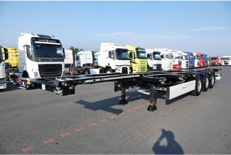 Krone NACZEPA PODKONTENEROWA / NOWA / 2023 ROK / ROZSUWANY TYŁ / DO WS - Container transporter/ Swap body semi-trailer: picture 4 Krone NACZEPA PODKONTENEROWA / NOWA / 2023 ROK / ROZSUWANY TYŁ / DO WS - Container transporter/ Swap body semi-trailer: picture 4