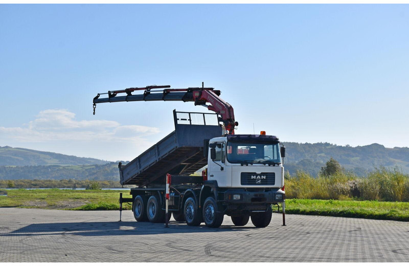 MAN 41.460 *FASSI F270AC.26 * 8x8 ! TOPZUSTAND - Tipper, Crane truck: picture 2 MAN 41.460 *FASSI F270AC.26 * 8x8 ! TOPZUSTAND - Tipper, Crane truck: picture 2