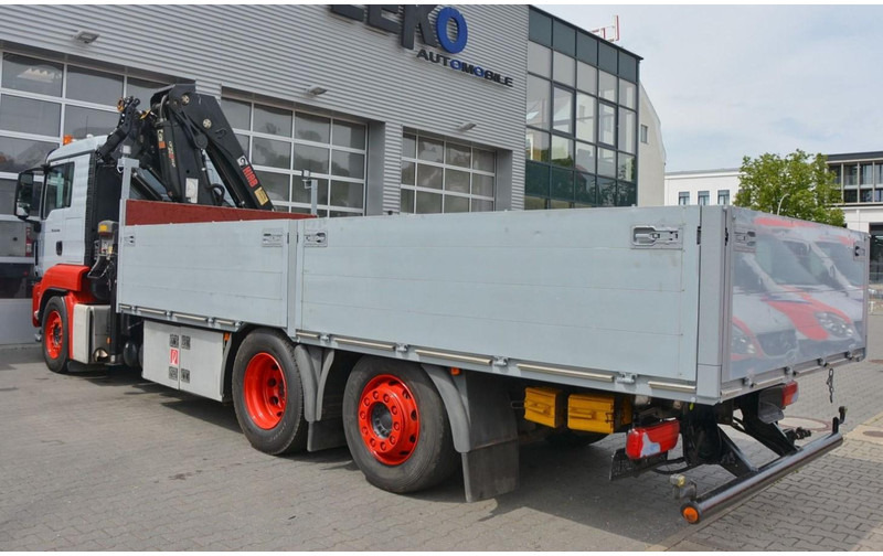 MAN 6,4 m Flatbed + Crane HIAB 211EP 6X2 KRAN HIAB 211EP 6.5m Container Pr - Dropside/ Flatbed truck, Crane truck: picture 4 MAN 6,4 m Flatbed + Crane HIAB 211EP 6X2 KRAN HIAB 211EP 6.5m Container Pr - Dropside/ Flatbed truck, Crane truck: picture 4